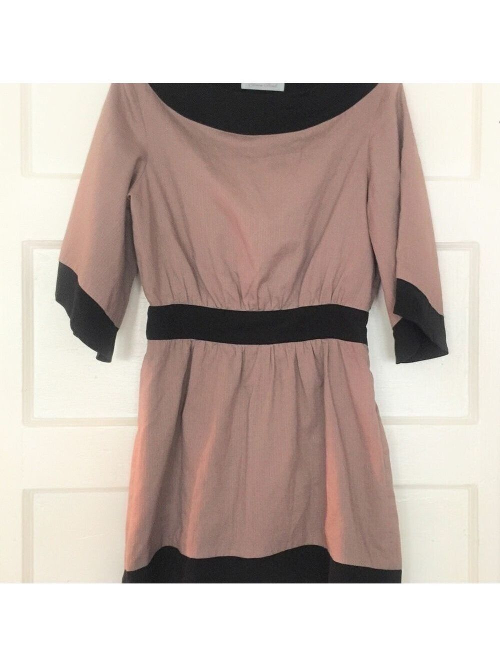 Geren Ford Bateau Neck Kimono Sleeve Tunic